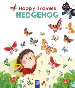Cover image for 9789464765359 - Happy Travels Hedgehog