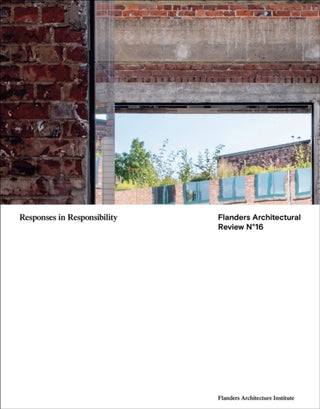 Cover image for 9789492567352 - Flanders Architectural Review 16