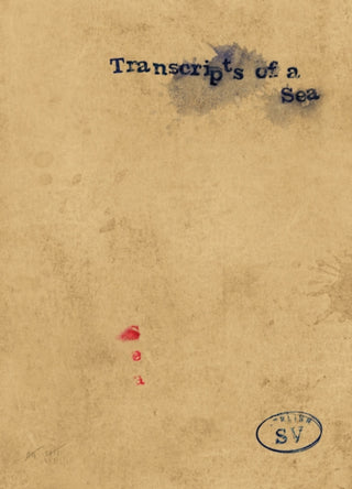 Cover image for 9789493416208 - Transcripts of a Sea