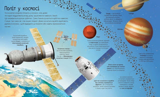 Cover image for 9789661545839 - BIG BOOK OF ROCKETS AND SPACECRAFT (Ukrainian language)