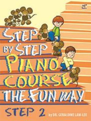 Cover image for 9789679851991 - Step By Step Piano Course The Fun Way 2