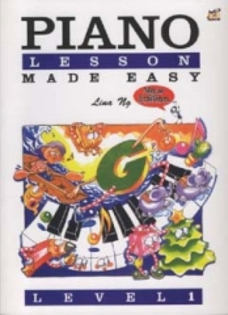 Cover image for 9789679853612 - Piano Lessons Made Easy Level 1