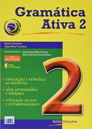Cover image for 9789727578634 - Gramatica Ativa 2 - Brazilian Portuguese course - with audio download