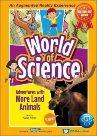 Cover image for 9789811254536 - Adventures With More Land Animals