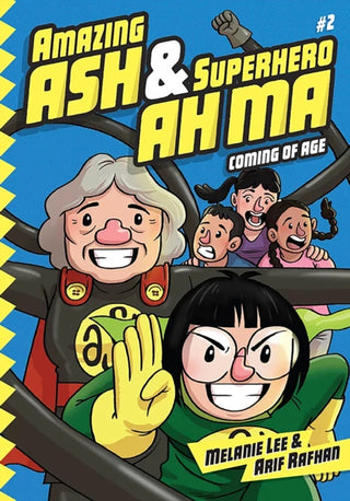 Cover image for 9789811840012 - Amazing Ash & Superhero Ah Ma Book 2