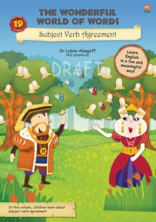 Cover image for 9789815009088 - The Wonderful World of Words: King Noun and Queen Verb Agree