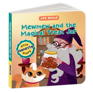 Supplemental image for 9789815233735 - Mewmew and the Magical Treat Jar (Life Skills Series)