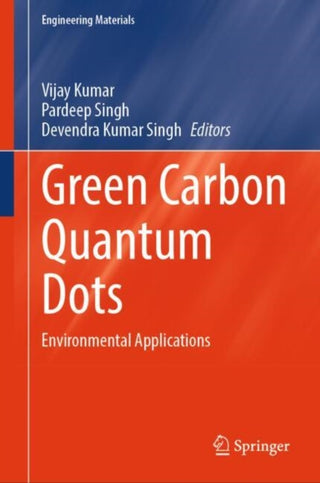 Cover image for 9789819762026 - Green Carbon Quantum Dots