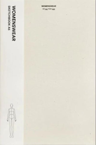Supplemental image for 9789887710813 - Fashionary Womenswear Sketchbook A5