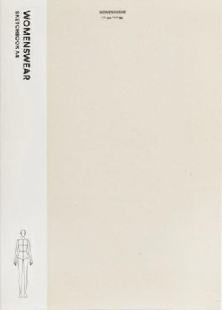 Supplemental image for 9789887710820 - Fashionary Womenswear Sketchbook A4