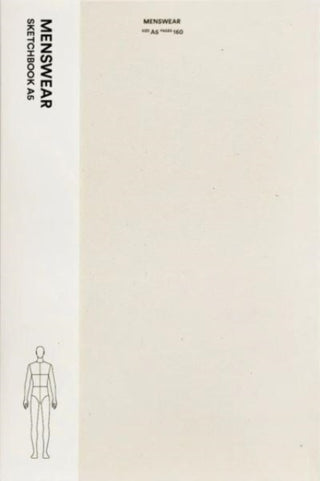 Cover image for 9789887711148 - Fashionary Menswear Sketchbook A5