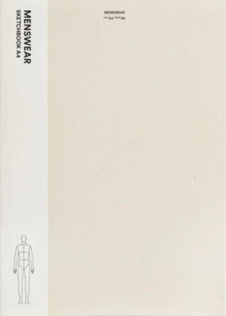 Cover image for 9789887711155 - Fashionary Menswear Sketchbook A4