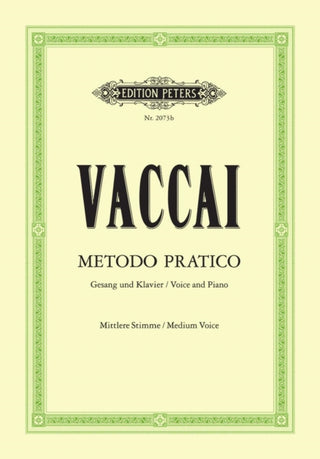 Cover image for 9790014009298 - Practical Method (Medium Voice and Piano)