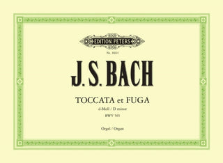 Cover image for 9790014066956 - Toccata and Fugue in D minor BWV 565 for Organ