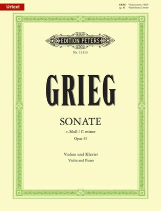 Supplemental image for 9790014111403 - Violin Sonata No. 3 in C minor Op. 45