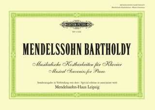 Cover image for 9790014120023 - Musical Souvenirs for Piano