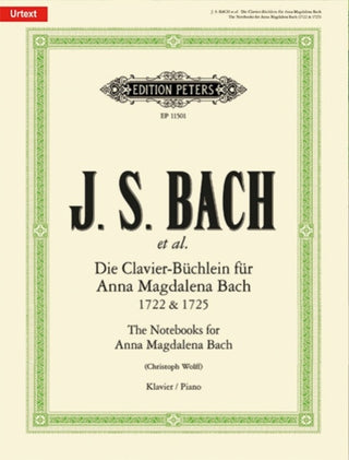 Cover image for 9790014126018 - The Notebooks for Anna Magdalena Bach 1722 & 1725