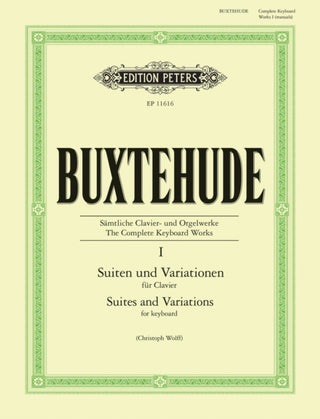Cover image for 9790014135553 - The Complete Keyboard Works Vol. I: Suites and Variations