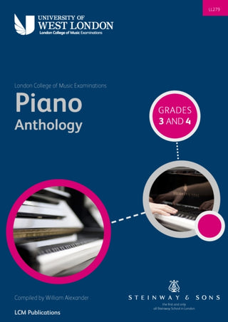 Cover image for 9790570121519 - London College of Music Piano Anthology Grades 3 & 4