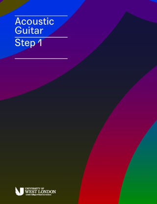 Cover image for 9790570121847 - London College of Music Acoustic Guitar Handbook Step 1 from 2019