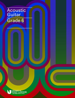 Cover image for 9790570121915 - London College of Music Acoustic Guitar Handbook Grade 6 from 2019