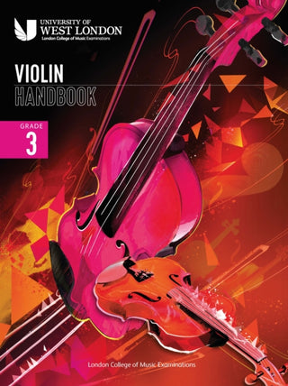 Cover image for 9790570123520 - London College of Music Violin Handbook 2021: Grade 3
