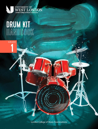 Cover image for 9790570123735 - London College of Music Drum Kit Handbook 2022: Grade 1