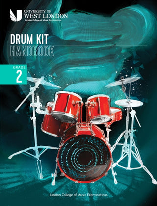 Cover image for 9790570123742 - London College of Music Drum Kit Handbook 2022: Grade 2