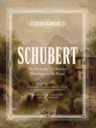 Cover image for 9790577024561 - Schubert: Meisterwerke am Klavier / Masterpieces for Piano