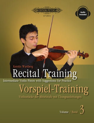 Cover image for 9790577025414 - Recital Training / Vorspiel-Training Vol. 3