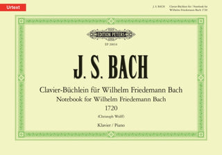 Cover image for 9790577025766 - Notebook for Wilhelm Friedemann Bach