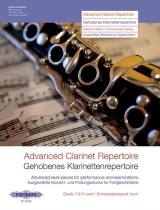 Cover image for 9790577025803 - Advanced Clarinet Repertoire