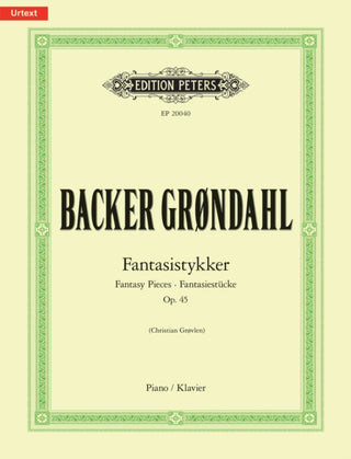 Cover image for 9790577025841 - Fantasistykker (Fantasy Pieces) Op. 45