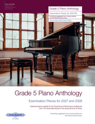 Cover image for 9790577026824 - Grade 5 Piano Anthology 2027/28
