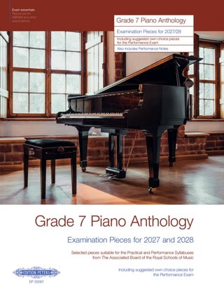 Cover image for 9790577026848 - Grade 7 Piano Anthology 2027/28