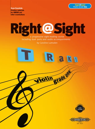 Cover image for 9790577085548 - Right@Sight for Violin, Grade 1