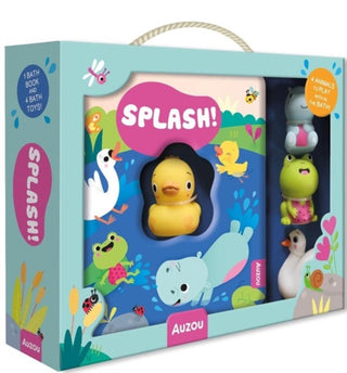 Cover image for 9791039540896 - Splash! (My First Bath Book and Toy)
