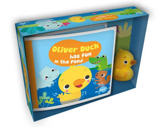 Supplemental image for 9791039541824 - Oliver Duck Has Fun in the Pond