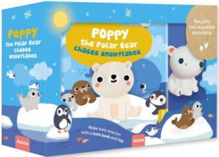 Supplemental image for 9791039547666 - Poppy the Polar Bear Chases Snowflakes