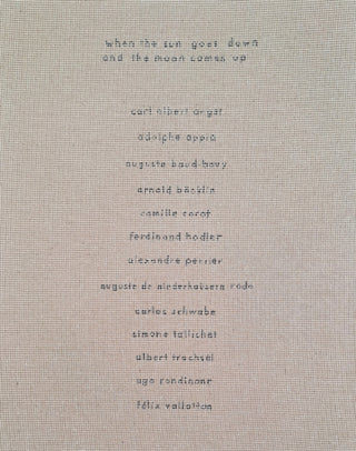 Cover image for 9791254600399 - When the Sun Goes Down and the Moon Comes Up