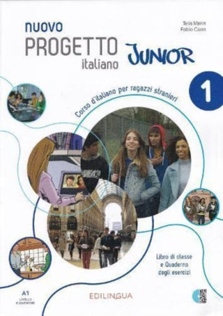 Cover image for 9791259801401 - Nuovo Progetto italiano Junior 1 + online access code