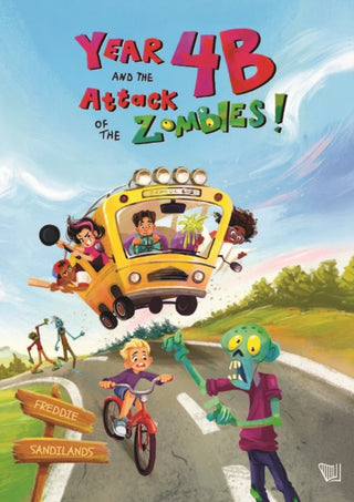 Cover image for 9791399106640 - Year 4B and the Attack of the Zombies