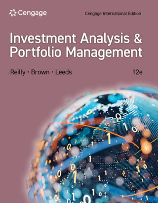 Cover image for 9798214050324 - Investment Analysis and Portfolio Management, Cengage International Edition