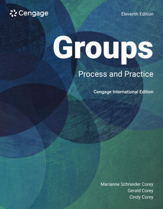 Cover image for 9798214129457 - Counseling for Groups: Process and Practice, Cengage International Edition