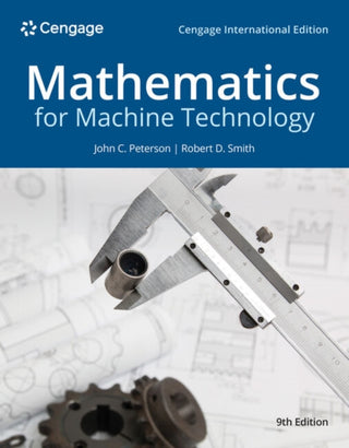 Cover image for 9798214129471 - Mathematics for Machine Technology, Cengage International Edition