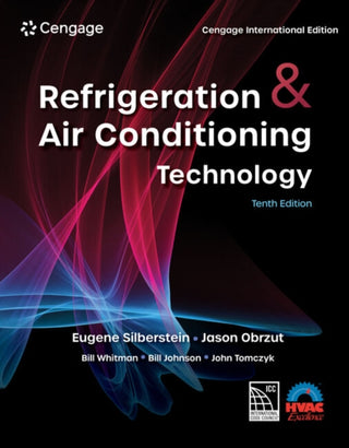 Cover image for 9798214129501 - Refrigeration & Air Conditioning Technology, Cengage International Edition