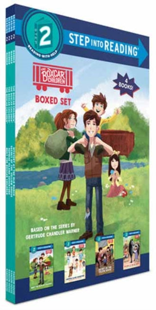 Cover image for 9798217029853 - Boxcar Children Step into Reading Boxed Set #1