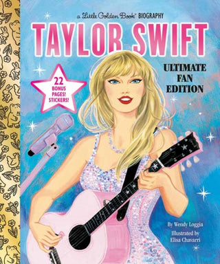 Cover image for 9798217031283 - Taylor Swift Ultimate Fan Edition Little Golden Book Biography