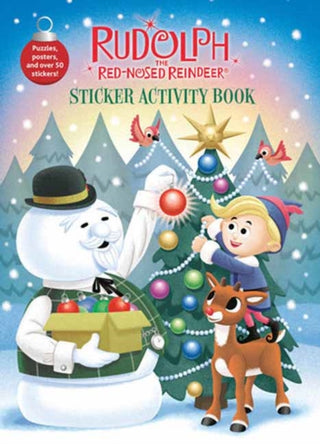 Cover image for 9798217032068 - Rudolph the Red-Nosed Reindeer Sticker Activity Book
