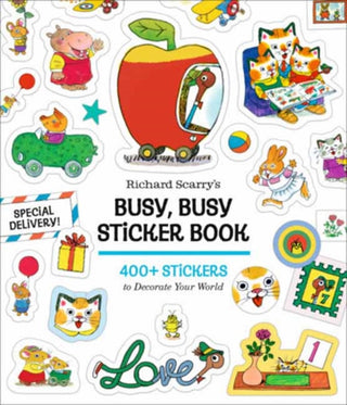 Cover image for 9798217034246 - Richard Scarry's Busy, Busy Sticker Book